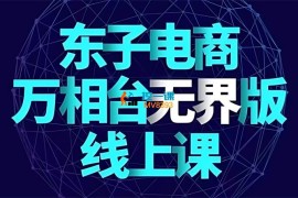 东子电商《2024万相台无界关键词精准人群线上课程低价引流 》