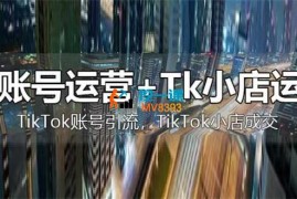 巨量出海研究院《TikTok短视频运营+跨境小店运营》