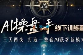 白先生《AI操盘手线下训练营》