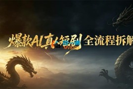 秋和《爆款AI真人短剧全流程拆解》