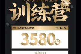 野鹿传媒《 7天线上服装直播训练营》