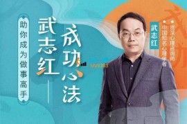 众筹：武志红·92个成功心法