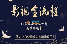 影视全流程：60堂课教你做一部成功的电影