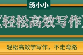 汤小小《轻松高效写作》