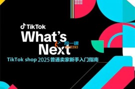 TikTok shop 2025普通卖家新手入门指南