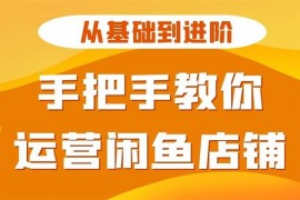 侯老师《手把手教你运营闲鱼店铺2022》