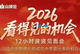 波波《2026看得见的机会》