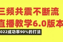 小韦《三频共震不断流直播教学6.0》