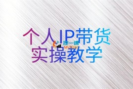 萌神姐姐《个人IP真人出镜短视频实操课》