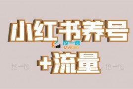 雪梨《小红书养号+流量课》