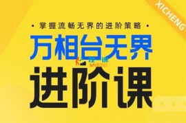 玺承《电商万相台无界进阶课80讲》