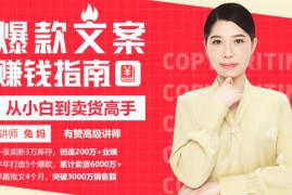 兔妈《爆款文案赚钱指南》