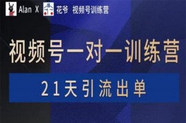 花爷《视频号训练营2期》