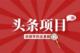 祖小来《头条项目二期训练营》