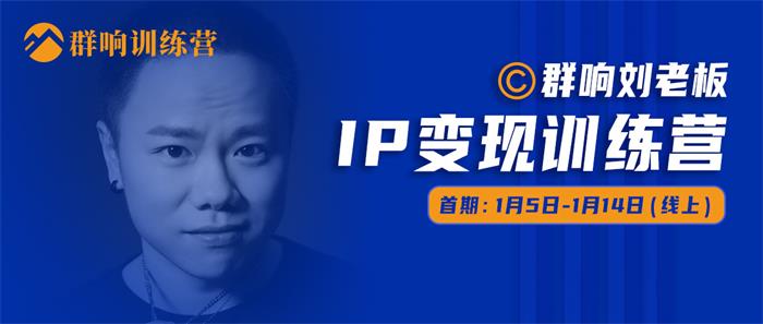 群响《IP变现训练营05期》