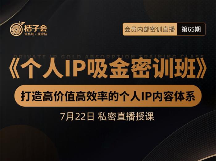 桔子会《个人IP吸金密训班》封面.jpg