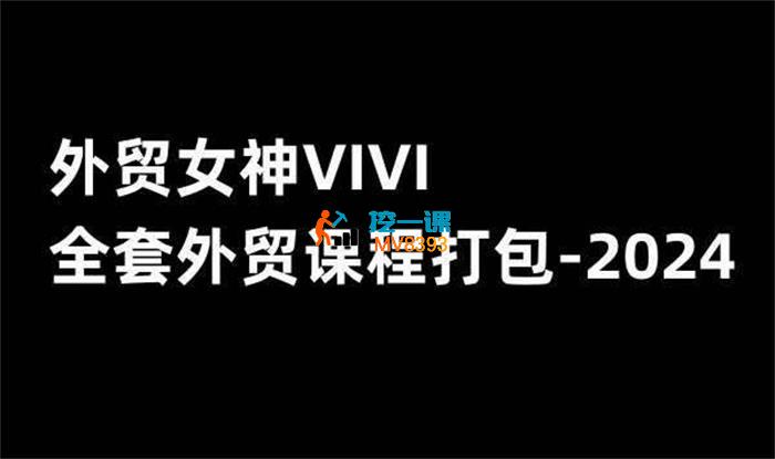 VIVI《全套外贸课程打包》