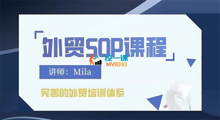 Mila《外贸SOP系列课程》_封面图.jpg