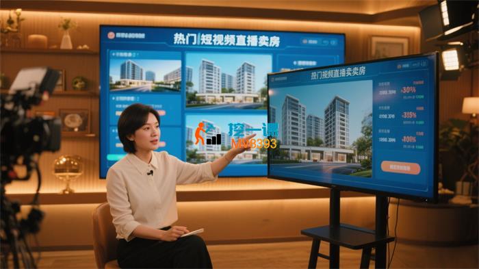 端银《短视频直播卖房背后的秘密》