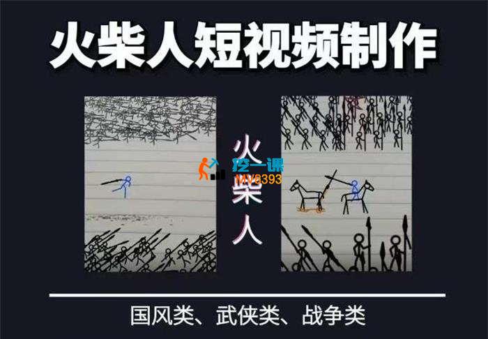 纸上谈兵《火柴人短视频制作》