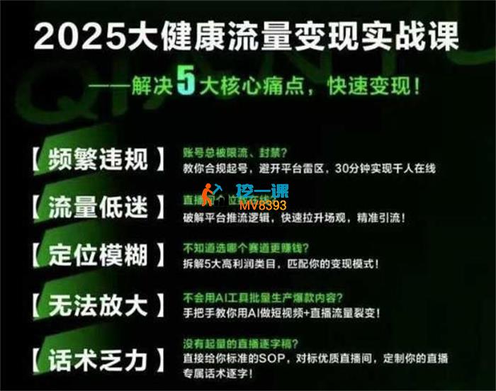 大谦《大健康流量全域新增长8.0》