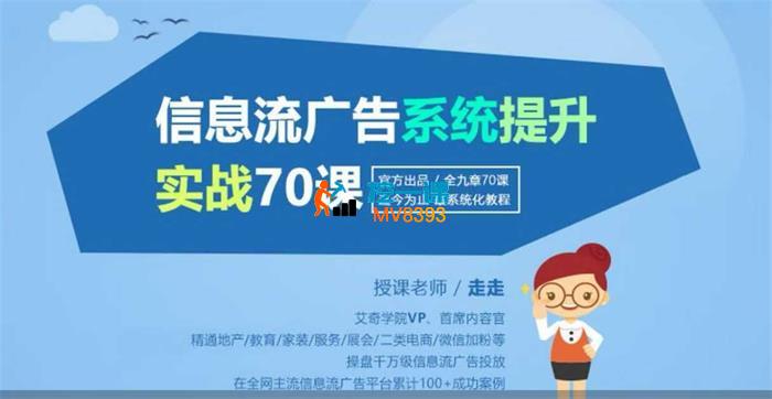 走走《信息流广告投放实战70课》